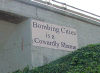 Bombing cities is a cowardly shame.